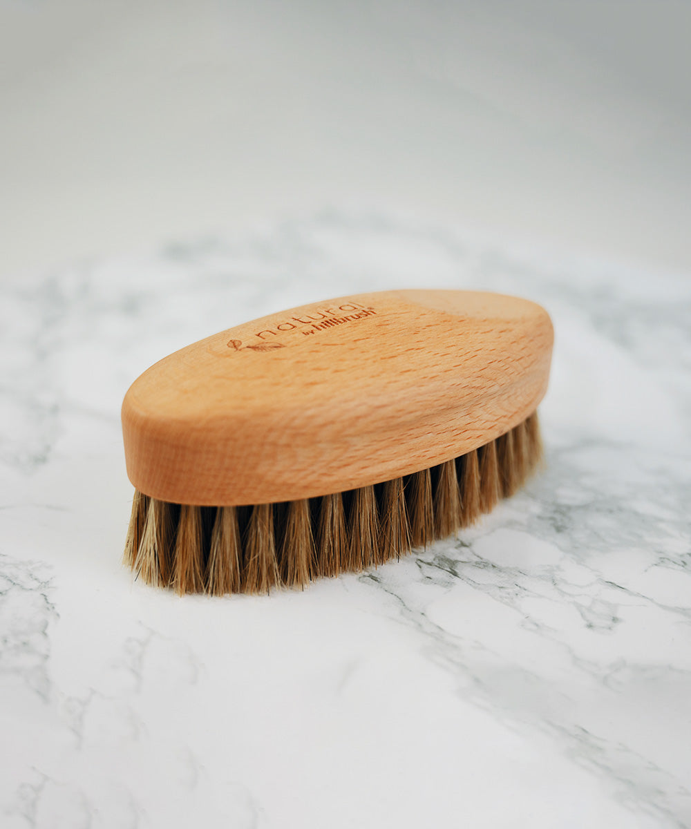 Natural by Hillbrush Large Shoe Shine Brush - Soft